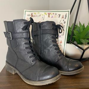Rocket Dog Combat Boots